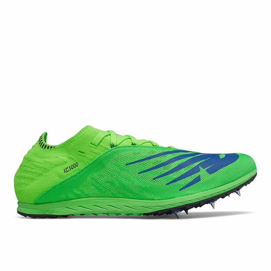 Footwear * | New Balance Xc5Kv5 (Energy Lime/ Cobalt Blue)