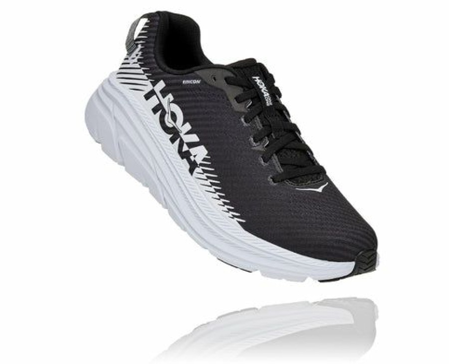 Footwear * | Hoka Men'S Rincon 2 (Bwht Black/White)