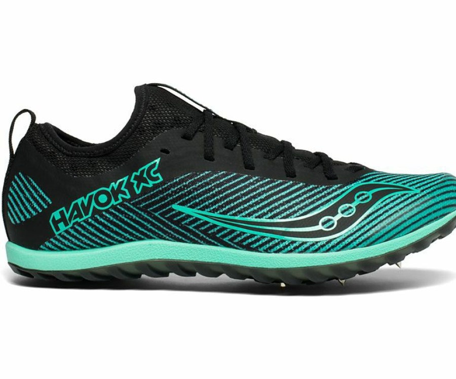 Footwear * | Saucony Women'S Havok Xc 2 (4 Black/Green)