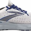 Footwear * | Brooks Men'S Glycerin Stealthfit 20 (081 Oyster/Alloy/Blue Depths)