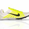 Footwear * | Nike Unisex Zoom D Track Spike (107 White/Black/Volt)