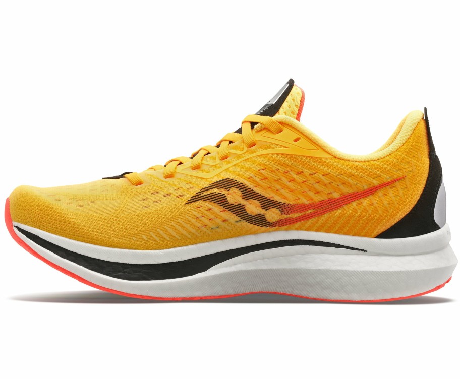 Footwear * | Saucony Men'S Endorphin Speed 2 (16 Vizi Gold/Vizi Red)