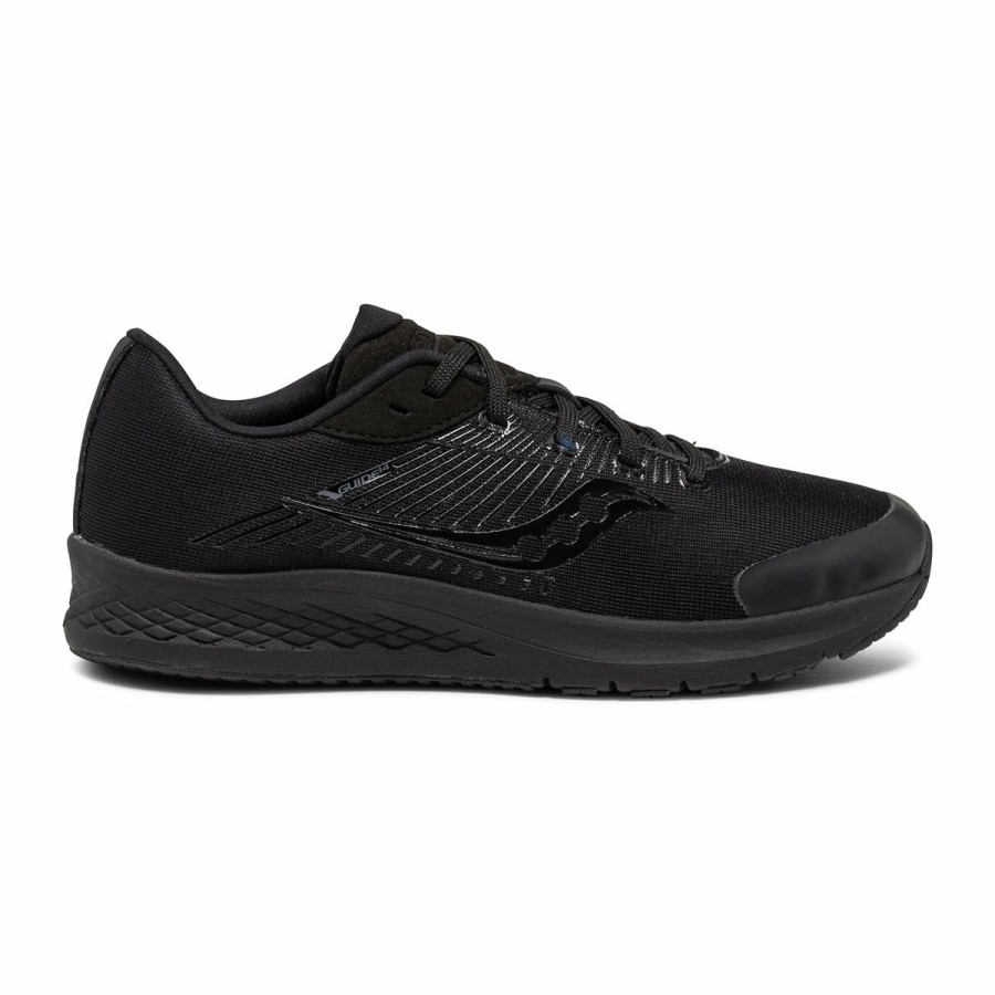 Footwear * | Saucony Kid'S Guide 14 (Blackout)