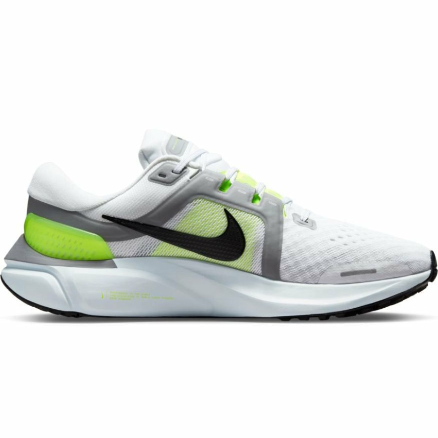 Footwear * | Nike Men'S Air Zoom Vomero 16 (100 White/Black/Volt/Particle Grey)