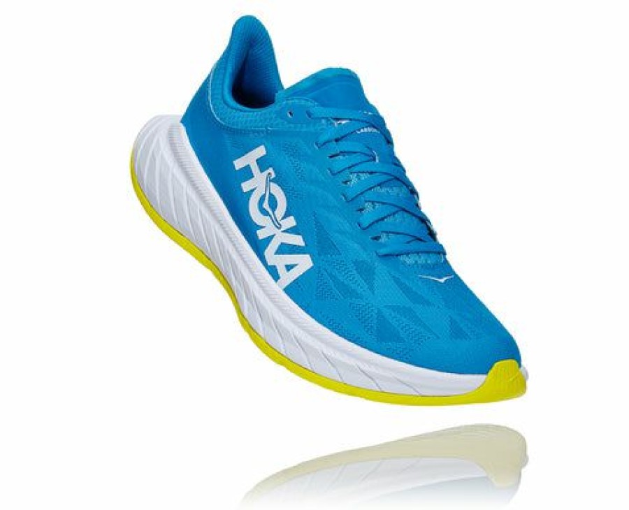 Footwear * | Hoka Men'S Carbon X 2 (Dbctr Diva Blue/Citrus)