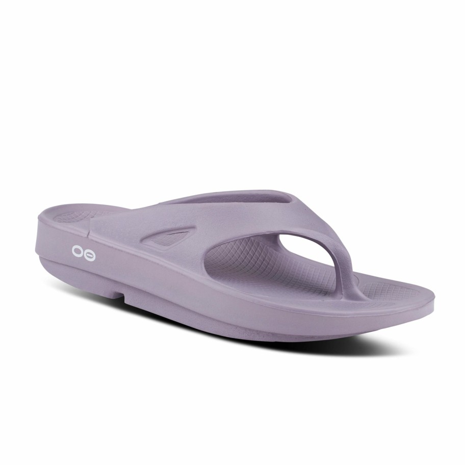 Footwear * | Oofos Unisex Ooriginal Sandal (Mauve)