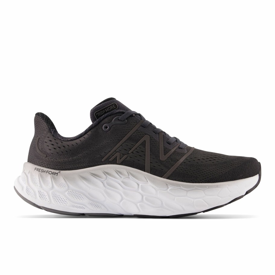 Footwear * | New Balance Men'S Fresh Foam More V4 (Gg Black/Phantom)