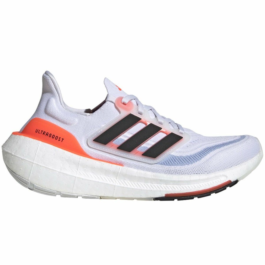 Footwear * | Adidas Women'S Ultraboost Light (Footwear White/Core Black/Solar Red)