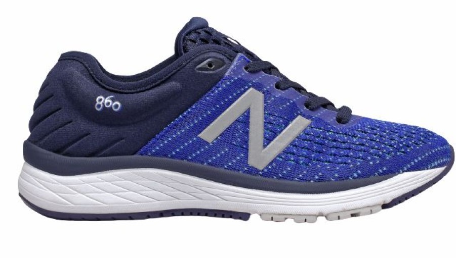 Footwear * | New Balance Kid'S 860V10 (B Pigment With Uv Blue & Bayside)