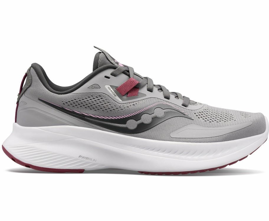 Footwear * | Saucony Women'S Guide 15 (15 Alloy/Quartz)