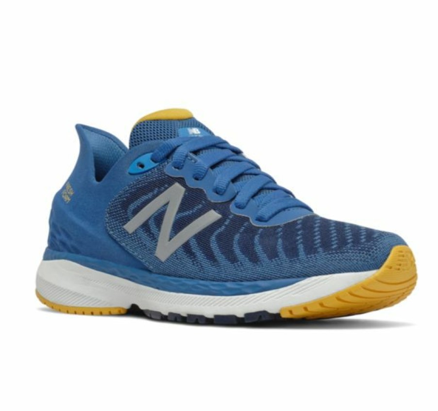 Footwear * | New Balance Kid'S 860 V11 (S Oxygen Blue/Helium/Harvest Gold)