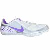 Footwear * | Nike Unisex Zoom Rival S 5 (150 White/Bright Violet-Metallic Silver)