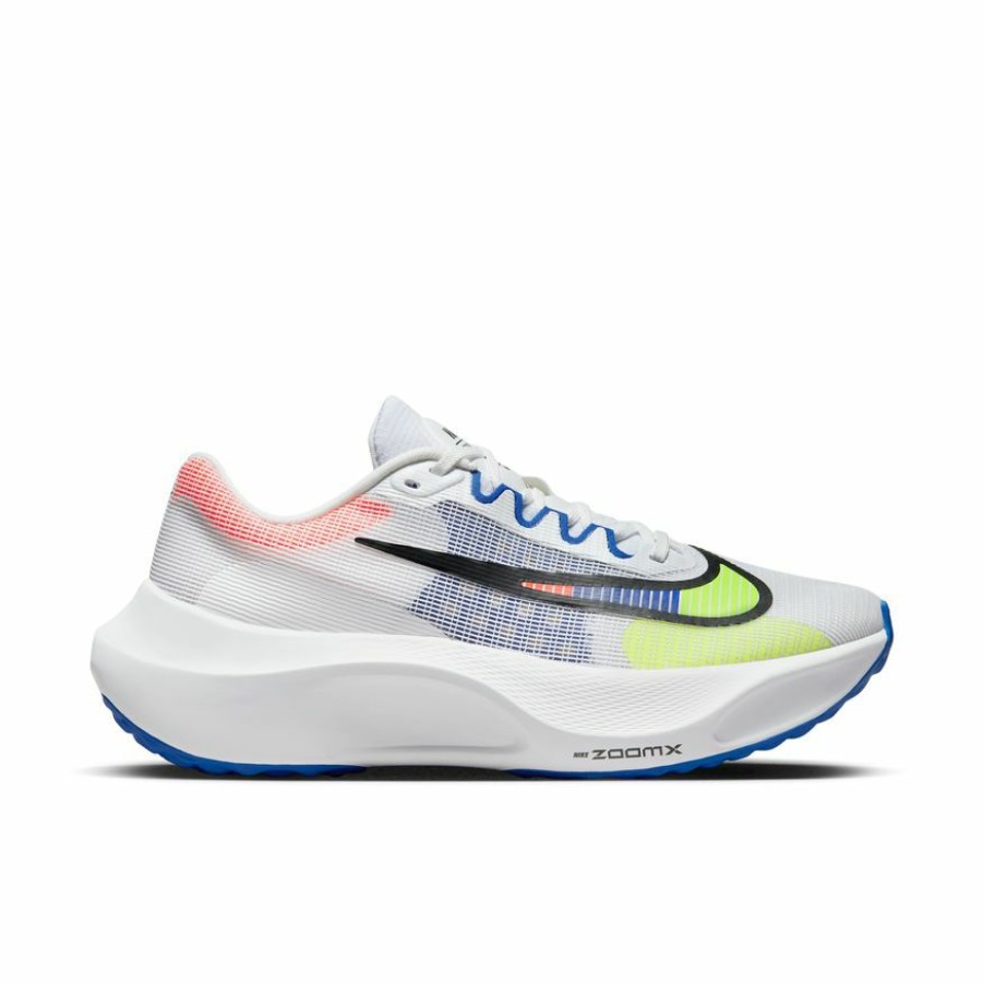 Footwear * | Nike Men'S Zoom Fly 5 Premium (100 White/Black/Racer Blue/Bright Crimson)