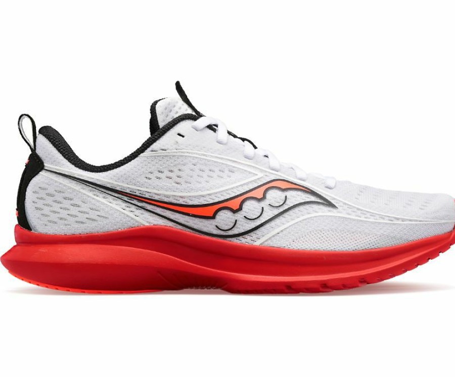 Footwear * | Saucony Men'S Kinvara 13 (85 White/Black/Vizi)