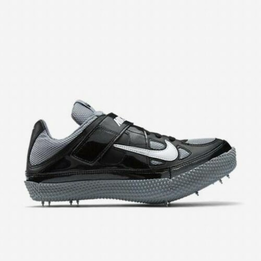 Footwear * | Nike Unisex High Jump Iii (002 Black/White-Light Magnet Grey)