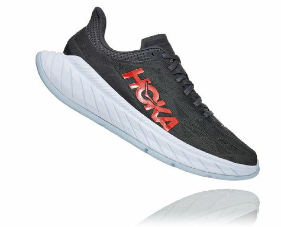 Footwear * | Hoka Men'S Carbon X 2 (Dsfs Dark Shadow/Fiesta)