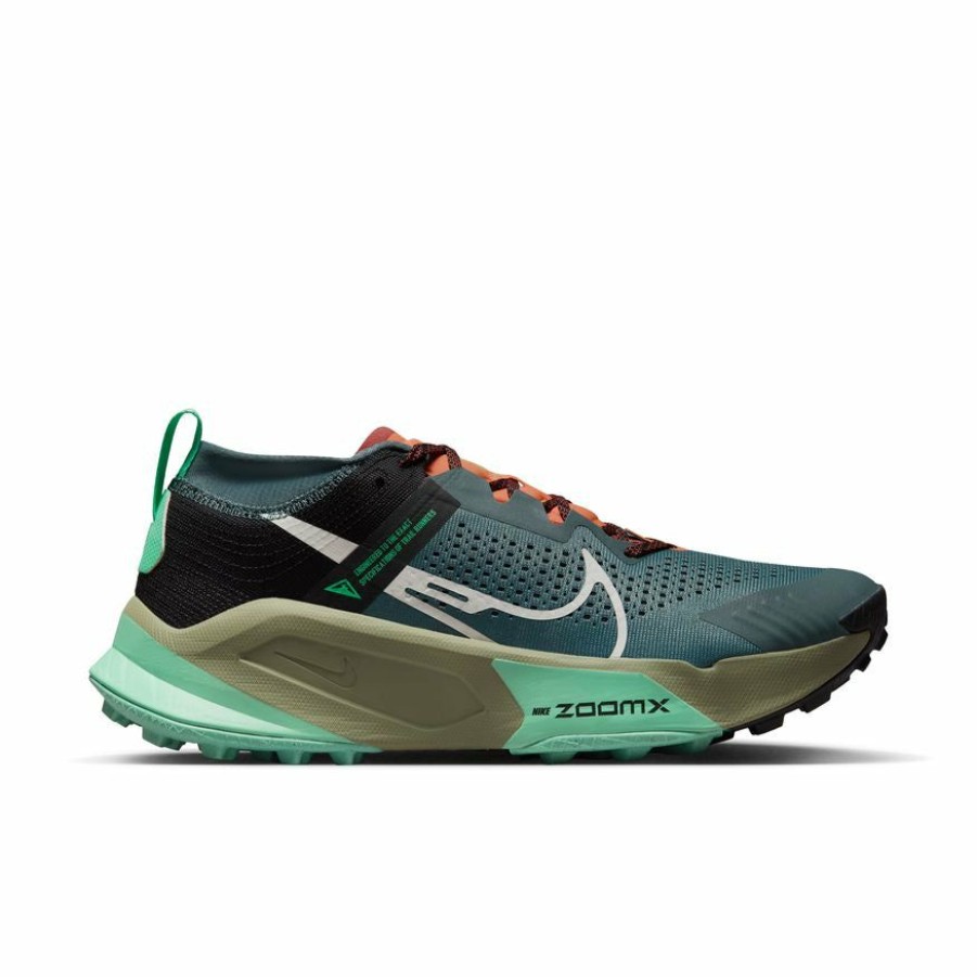 Footwear * | Nike Men'S Zoomx Zegama Trail (300 Mineral Slate/Light Bone/Black)