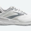 Footwear * | Brooks Women'S Adrenaline Gts 22 Wide (134 White/Oyster/Primer Grey)