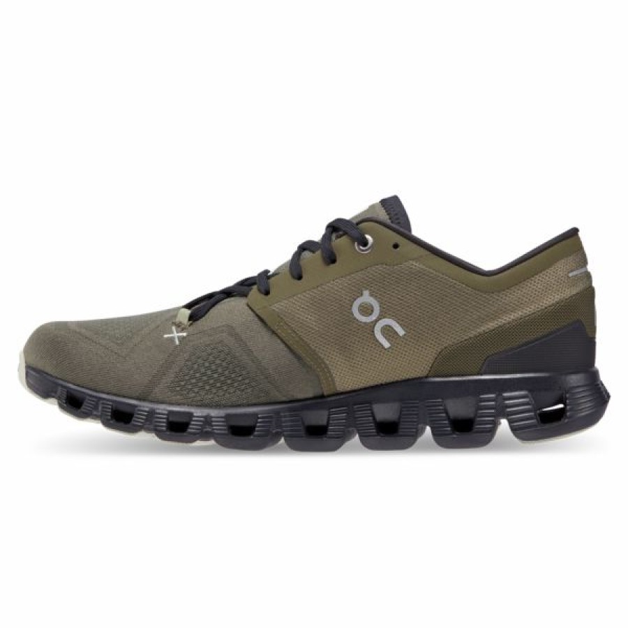 Footwear * | On Men'S Cloud X 3 (Olive/Reseda)