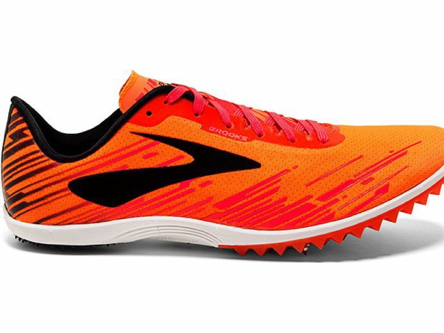 Footwear * | Brooks Men'S Mach 18 (861 Orange/Pink/Black)