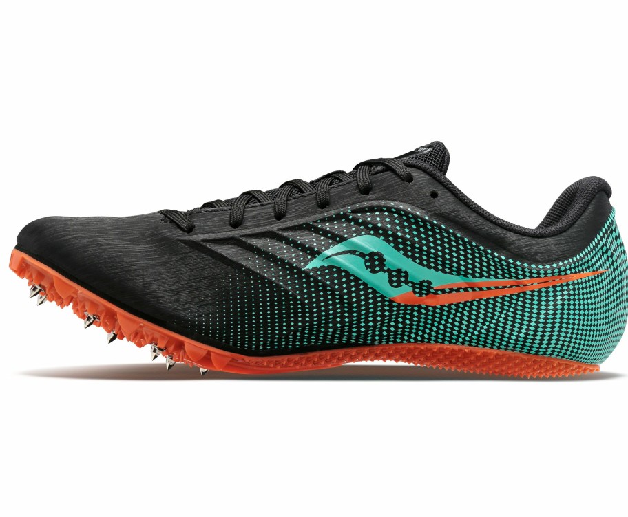 Footwear * | Saucony Men'S Spitfire 5 (26 Black/Cool Mint)