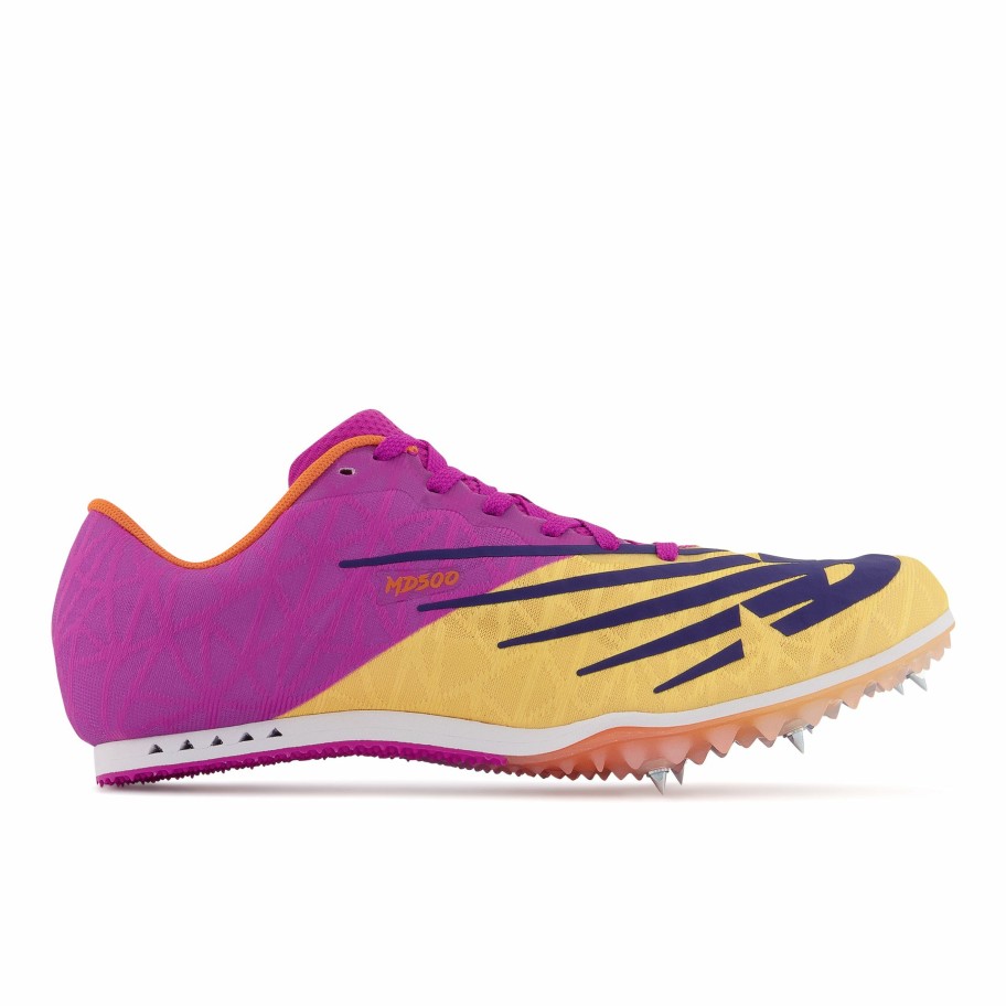 Footwear * | New Balance Unisex Md500 V8 (E Vibrant Apricot/Magenta Pop)