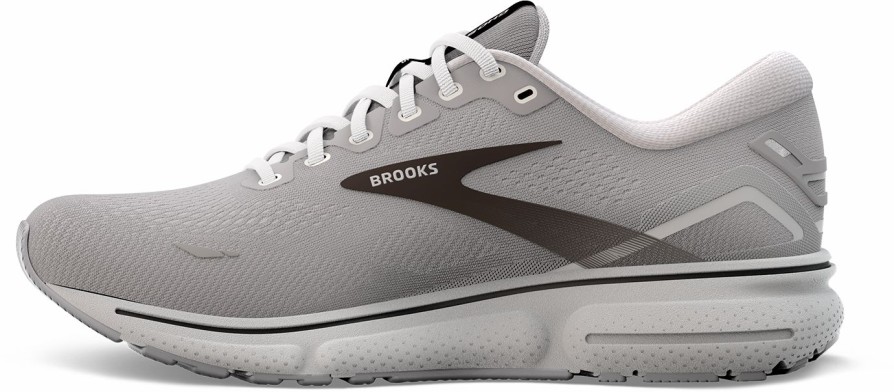 Footwear * | Brooks Men'S Ghost 15 Wide (098 Alloy/Oyster/Black)