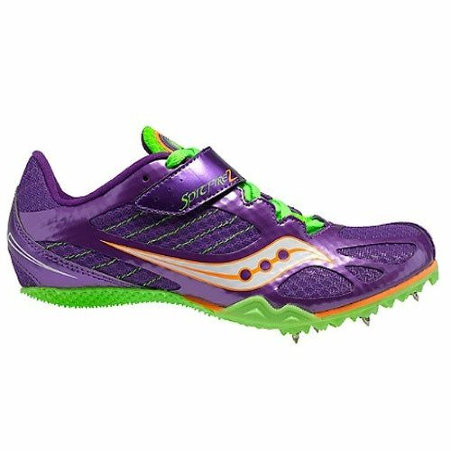 Footwear * | Saucony Women'S Spitfire 2 (3 Purple/Slime)