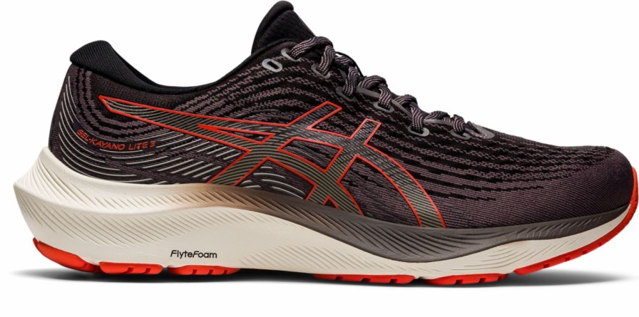 Footwear * | Asics Men'S Gel-Kayano Lite 3 (020 Smoke Shadow/Cherry Tomato)