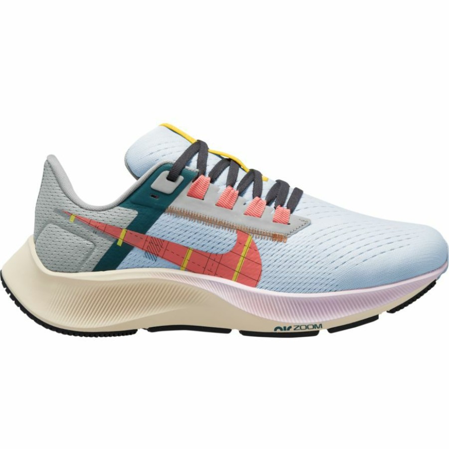 Footwear * | Nike Women'S Zoom Pegasus 38 Premium (400 Blue Tint/Multi-Color/Regal Pink)