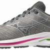 Footwear * | Mizuno Women'S Wave Inspire 18 (Ug73 Ultimate Grey/Silver)