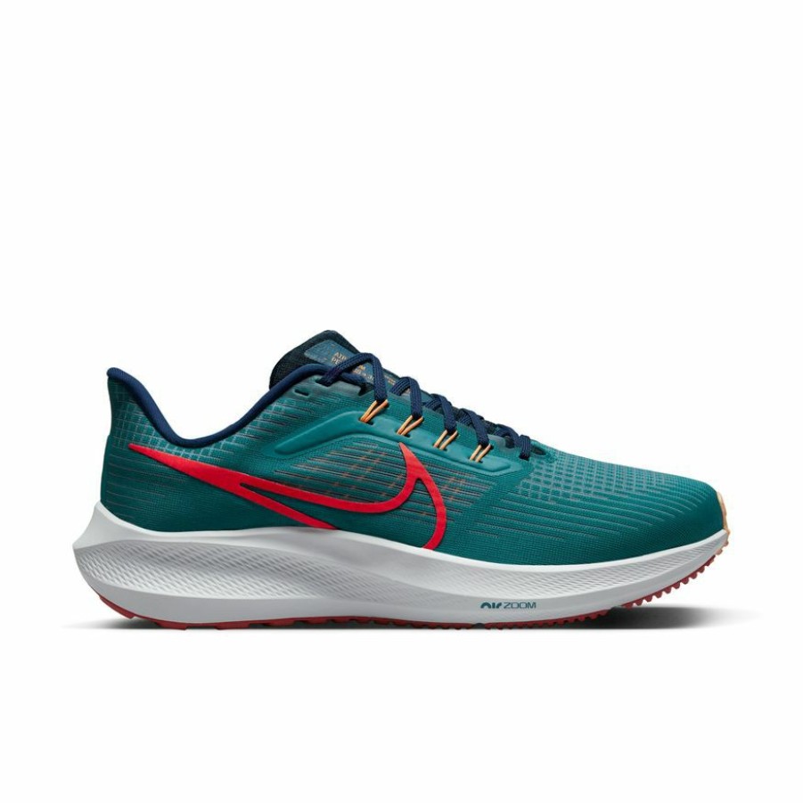 Footwear * | Nike Men'S Air Zoom Pegasus 39 Extra Wide (302 Bright Spruce/Light Crimson/Valerian Blue)