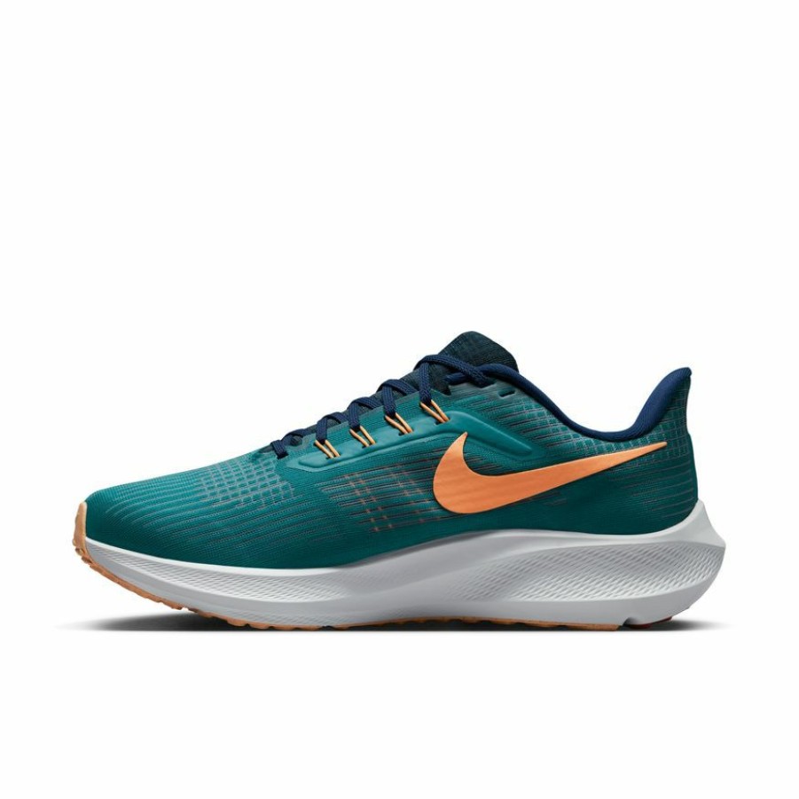 Footwear * | Nike Men'S Air Zoom Pegasus 39 Extra Wide (302 Bright Spruce/Light Crimson/Valerian Blue)