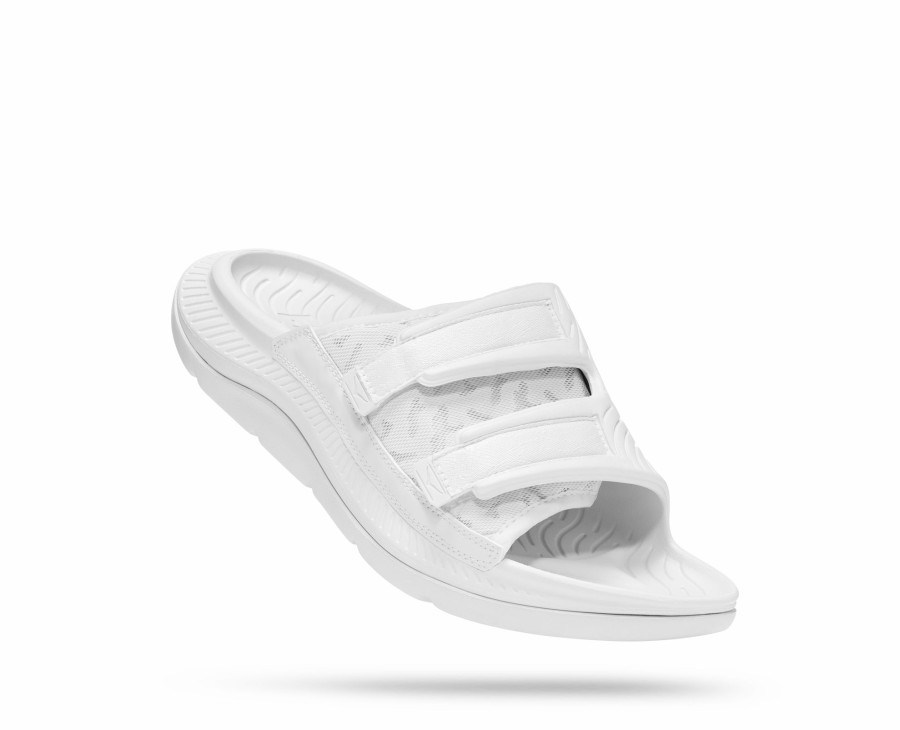 Footwear * | Hoka Unisex Ora Luxe (Wwh White/White)