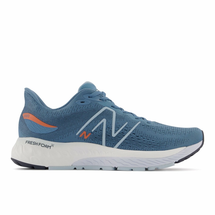 Footwear * | New Balance Men'S Fresh Foam X 880 V12 (G Spring Tide/Vibrant Orange/Morning Fog)