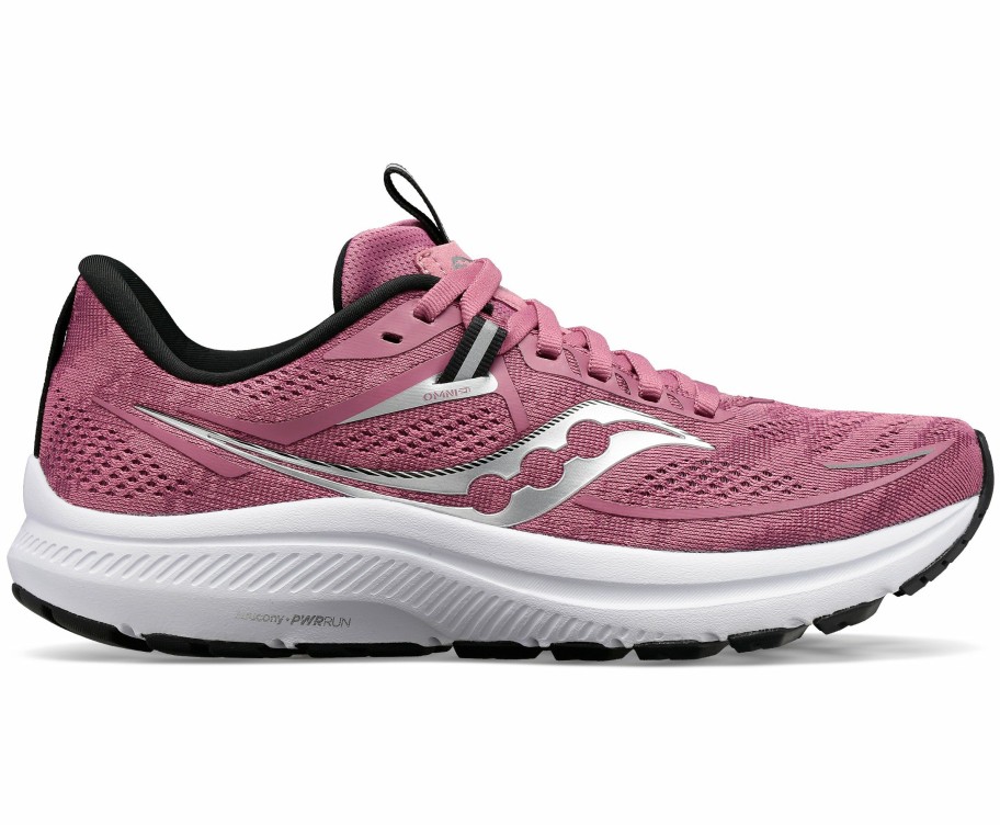 Footwear * | Saucony Women'S Omni 21 (21 Alloy/Rainfall)