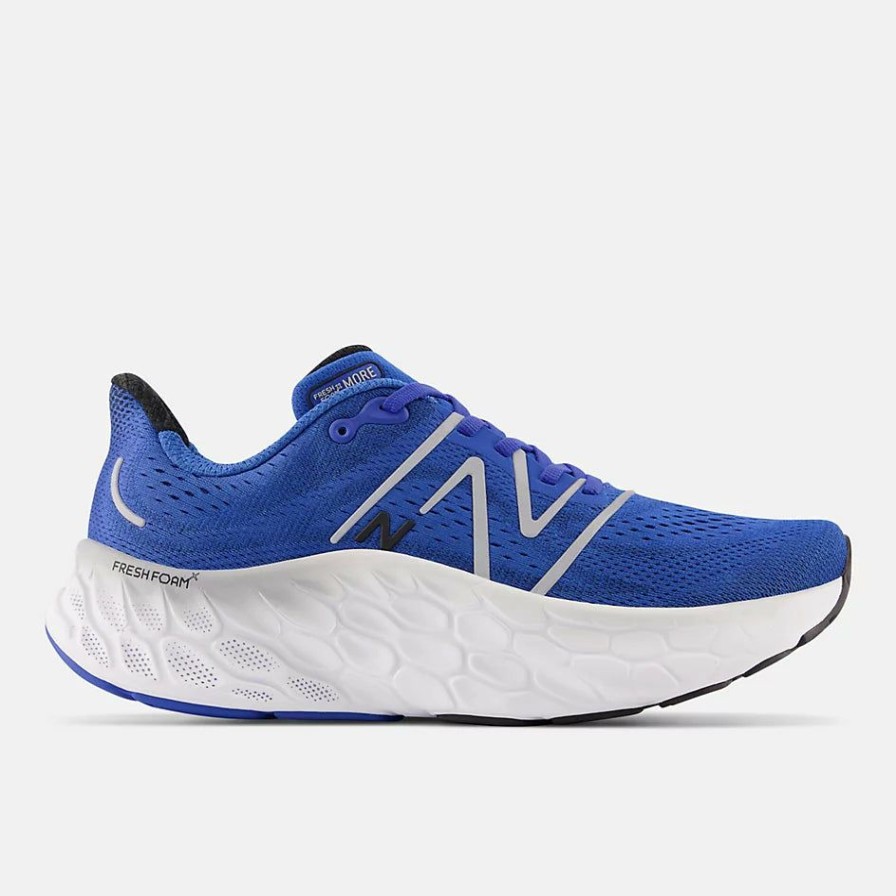 Footwear * | New Balance Men'S Fresh Foam More V4 (Bb Cobalt/Black)