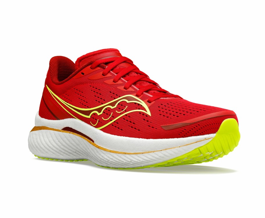 Footwear * | Saucony Men'S Endorphin Speed 3 (16 Poppy Red)