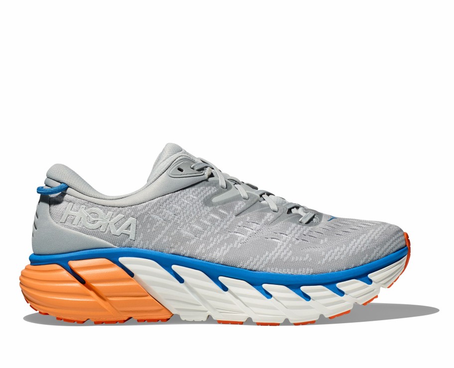 Footwear * | Hoka Men'S Gaviota 4 (Hmnc Harbor Mist/Nimbus Cloud)