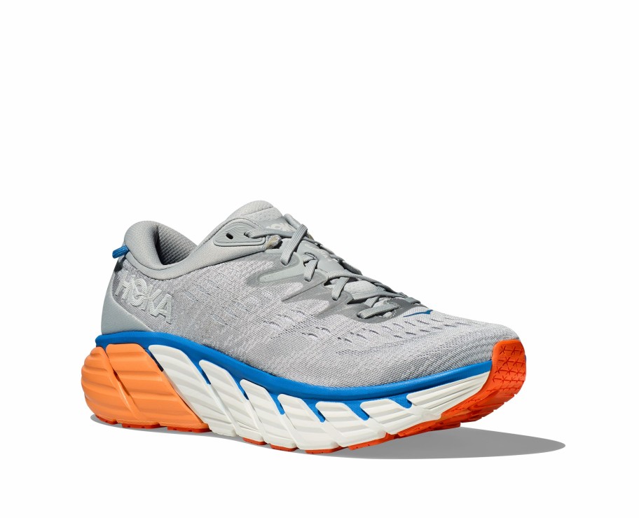 Footwear * | Hoka Men'S Gaviota 4 (Hmnc Harbor Mist/Nimbus Cloud)