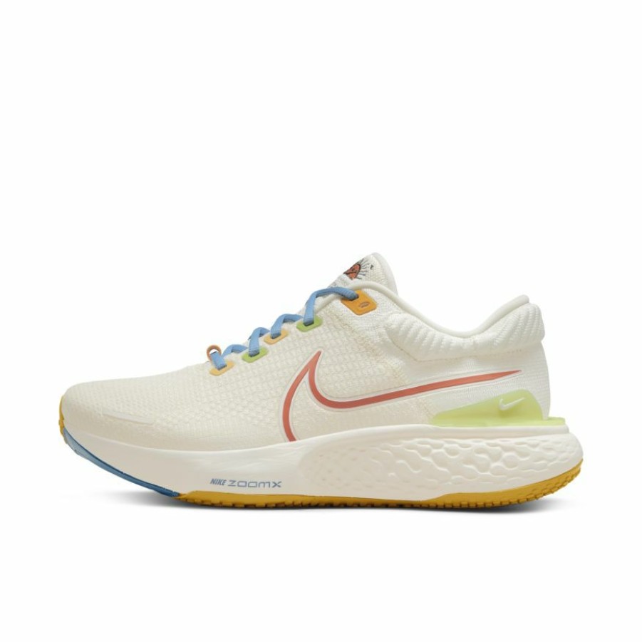 Footwear * | Nike Men'S Zoomx Invincible Run Flyknit 2 (181 Sail/Hot Curry/Sail/Worn Blue)