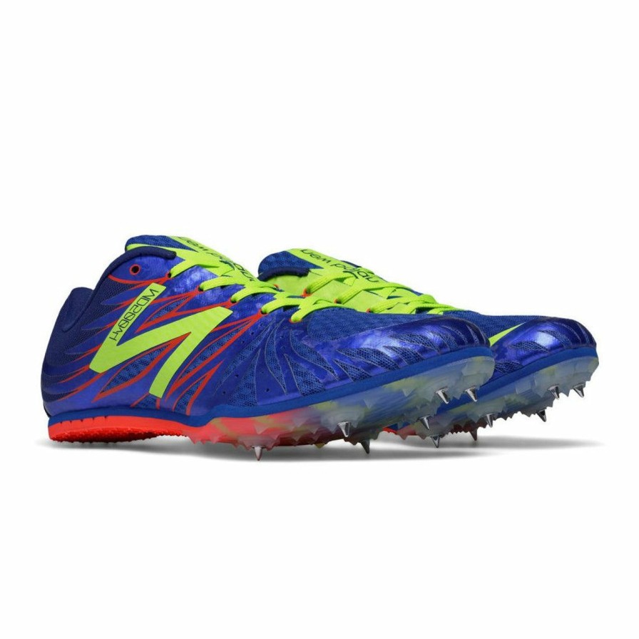 Footwear * | New Balance Men'S Md500 V4 (B Navy/Lime/Orange)