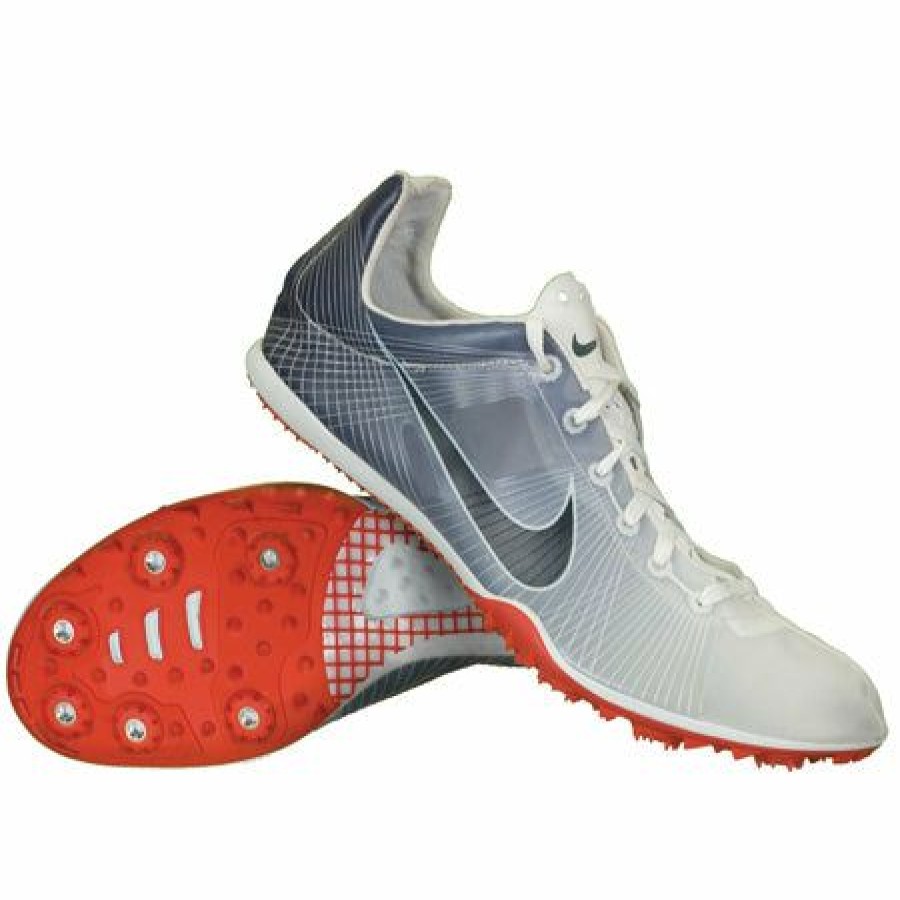 Footwear * | Nike Unisex Zoom Victory (141 White/Obsidian/Sport Red)