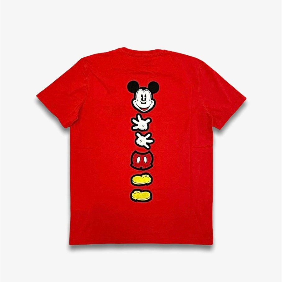 Iceberg * | Iceberg T-Shirt With Deconstructed Mickey Mouse Red