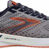 Footwear * | Brooks Men'S Levitate 5 Gts (034 Grey/Peacoat/Flame)