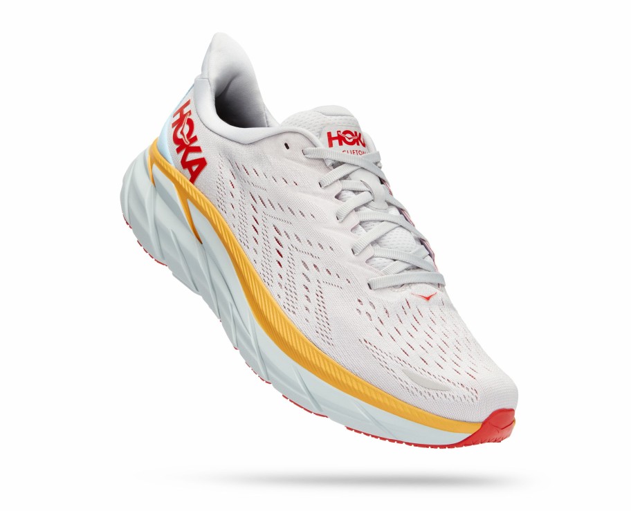 Footwear * | Hoka Men'S Clifton 8 (Ncbdb Nimbus Cloud/Blanc De Blanc