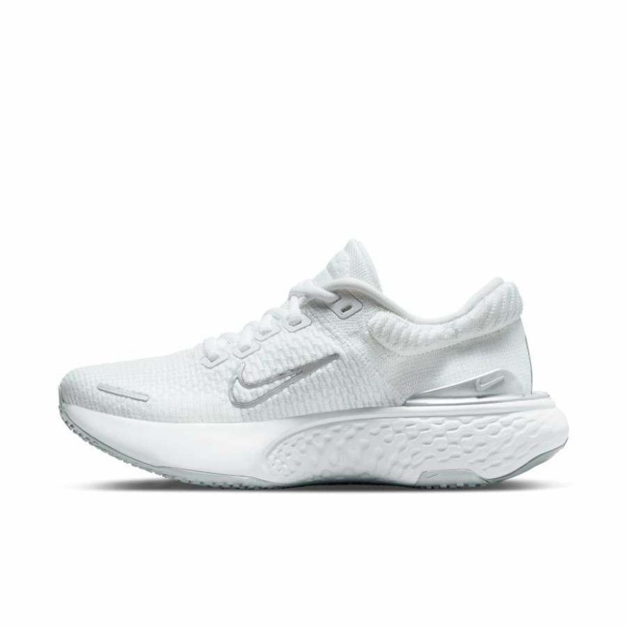 Footwear * | Nike Women'S Zoomx Invincible Run Flyknit 2 (101 White/Metallic Silver/Pure Platinum)