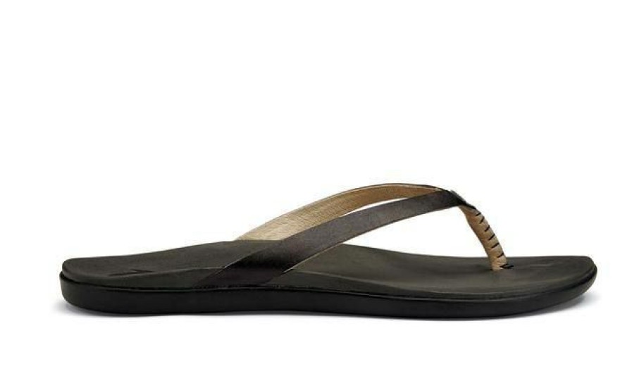 Sandals * | Women'S Olukai Ho'Opio Leather 20290-Ox40