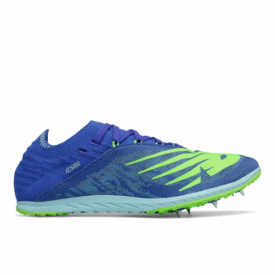 Footwear * | New Balance Women'S Xc5K V5 (Cg Cobalt/Lime Glo)