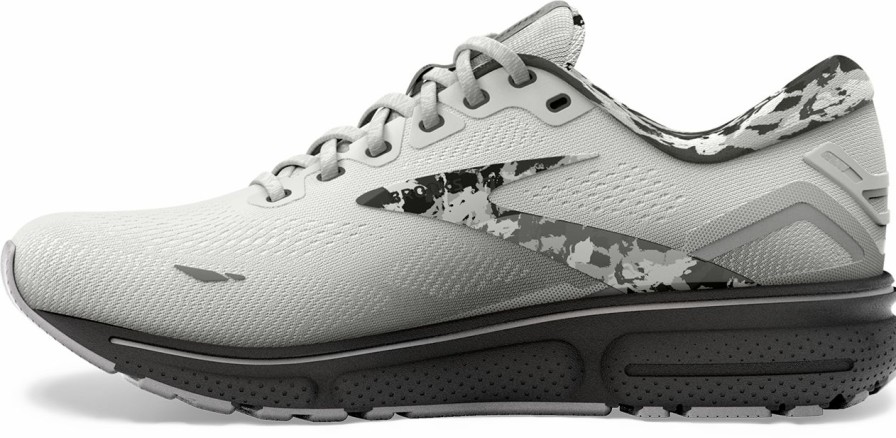 Footwear * | Brooks Men'S Ghost 15 (149 White/Ebony/Oyster)